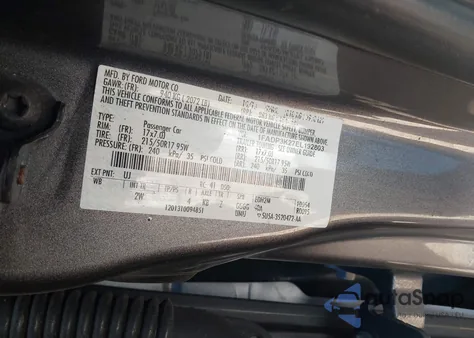 2014 Ford Focus Se z USA, uszkodzony, nr VIN 1FADP3K27EL192803